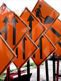 Road Work, Signs